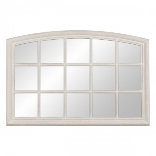 Bigbuy Home Настенное зеркало Белый Стеклянный Древесина павловнии Вертикаль Окно 80 x 3,5 x 120 cm image 2
