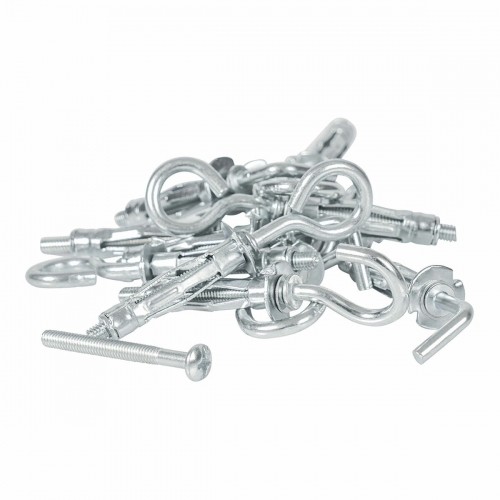 Set of hooks, eye bolts and hangers Rapid Ø 8 x 32 mm Metal Expansion 12 Units image 2