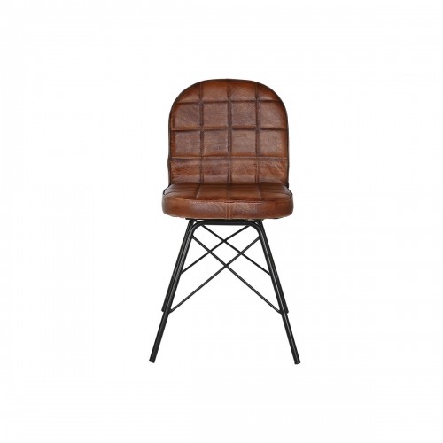 Dining Chair Home ESPRIT Brown Black 51 x 51 x 89 cm image 2