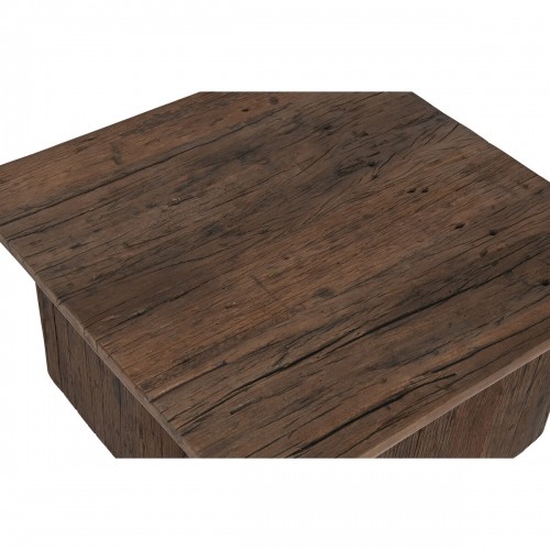 Кофейный столик Home ESPRIT Коричневый Деревянный 70 x 70 x 39 cm image 2