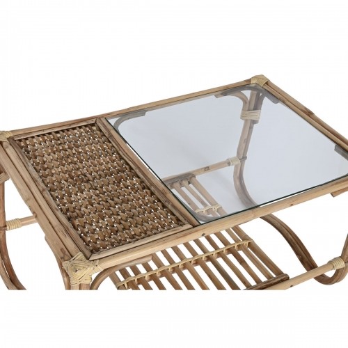 Кофейный столик Home ESPRIT Натуральный Бамбук ротанг 76 x 46 x 40 cm image 2