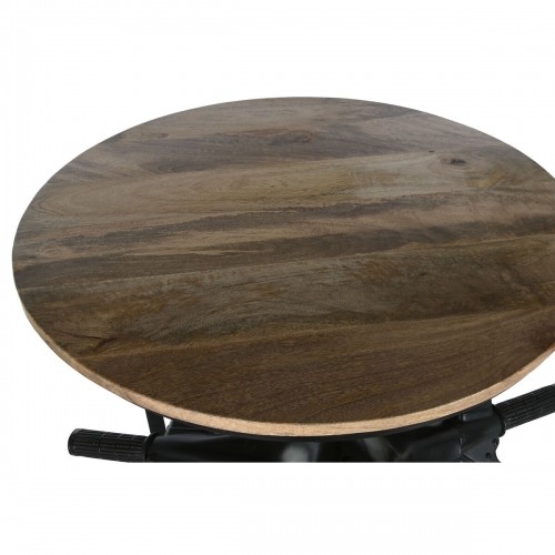Вспомогательный стол Home ESPRIT Коричневый Чёрный Железо Древесина манго 116 x 72 x 110 cm image 2
