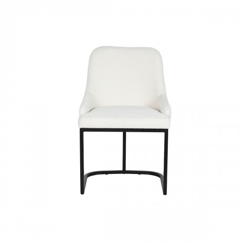Dining Chair Home ESPRIT White Black 54 x 61 x 82,5 cm image 2
