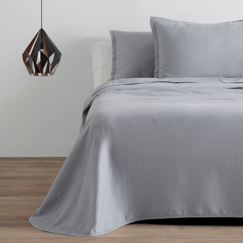 Bedspread (quilt) Alexandra House Living Lines Pearl Gray 250 x 280 cm (3 Pieces) image 2
