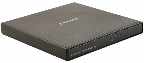 Gembird external DVD/CD drive, black (DVD-USB-03) image 2