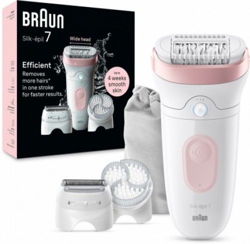 BRAUN Silk 7 epilators ar piederumiem - SE7-060 image 2