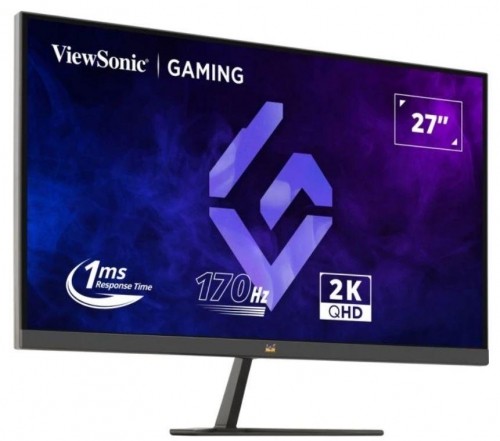 LCD Monitor|VIEWSONIC|VX2758A-2K-PRO|27"|Gaming|Panel IPS|2560x1440|16:9|170Hz|Matte|1 ms|Tilt|Colour Black|VX2758A-2K-PRO image 2