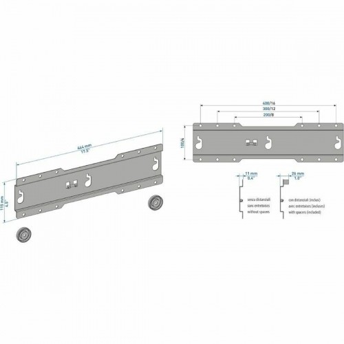 Настенный кронштейн Meliconi ES400 image 2