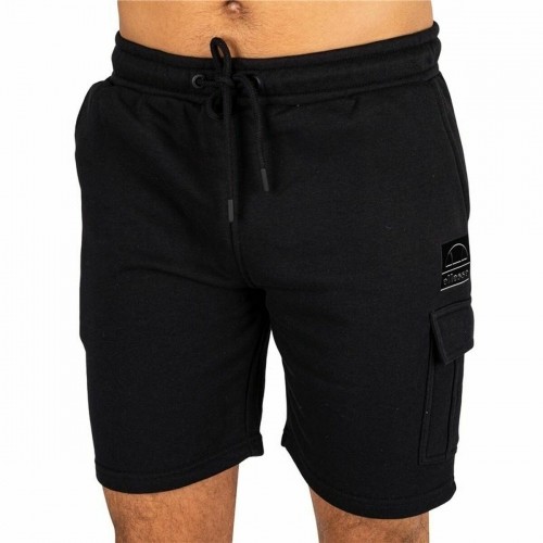 Men's Sports Shorts Ellesse Michael Fleece Black image 2