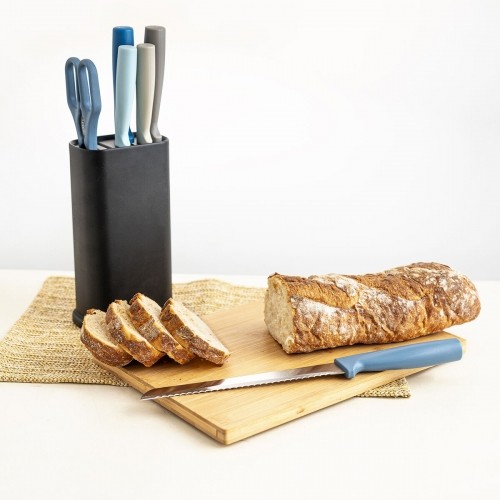 Set of Kitchen Knives and Stand Quid Ozon 21 x 13 x 8 cm 7 Pieces image 2