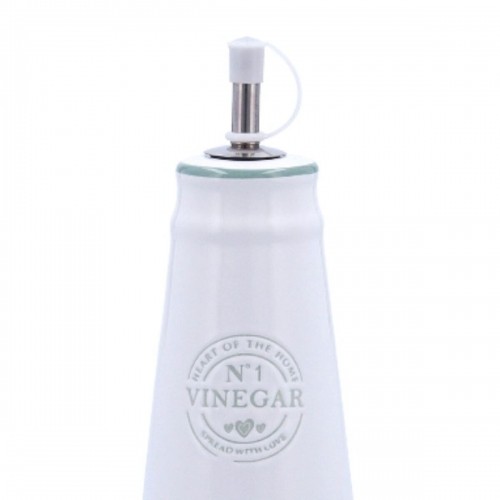 Vinegar server Quid Ozon White Ceramic Natural 7,6 x 7,6 x 19 cm image 2