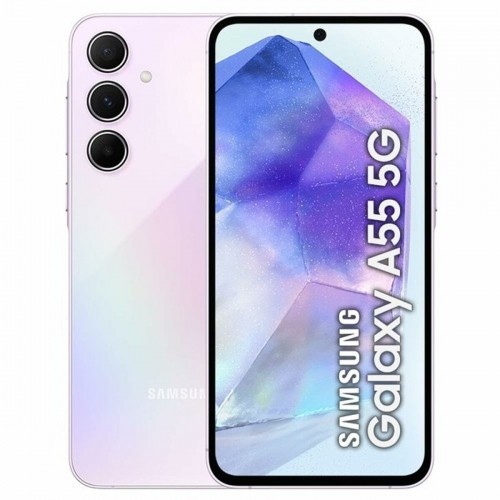 Smartphone Samsung A55 5G L.VIOLET 8 GB RAM 256 GB Black Lilac image 2