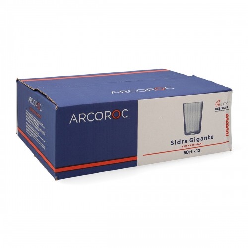 Glāžu komplekts Arcoroc Gigante 500 ml Sidrs (12 gb.) image 2