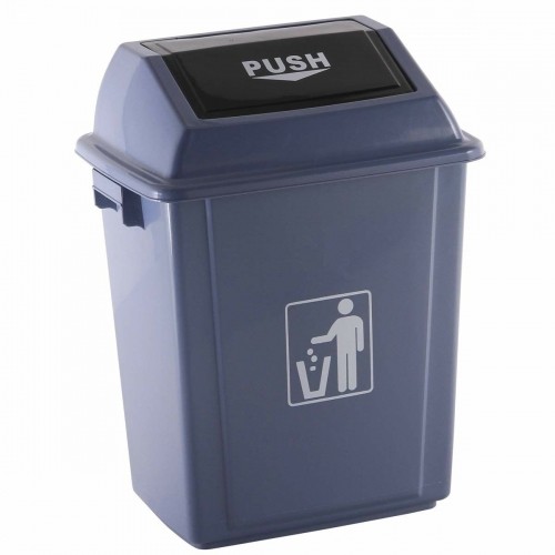 Atkritumu tvertne Q-Connect KF16748 Pelēks Plastmasa 20 L image 2