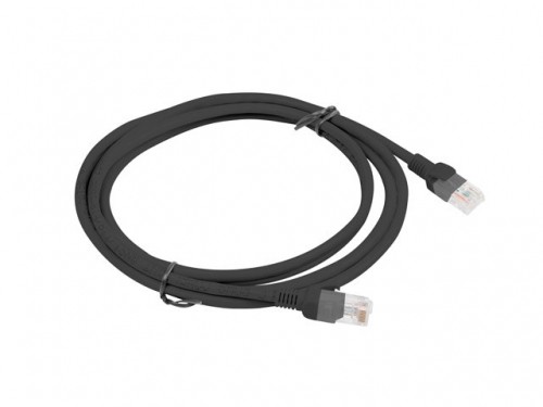 LANBERG PATCHCORD RJ45 CAT. 5E UTP 2M BLACK image 2