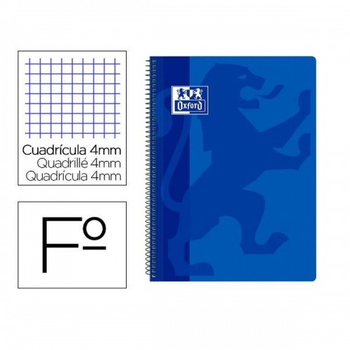 Notebook Oxford 400093618 Blue A4 80 Sheets image 2
