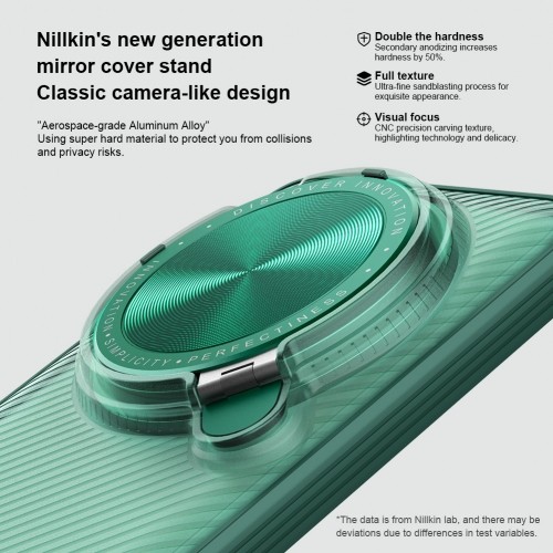 Nillkin CamShield Prop Case for Xiaomi 14 Ultra Transparent Black image 2