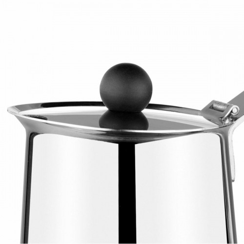 Italian Coffee Pot Monix M630004 Steel Silver 4 Cups image 2