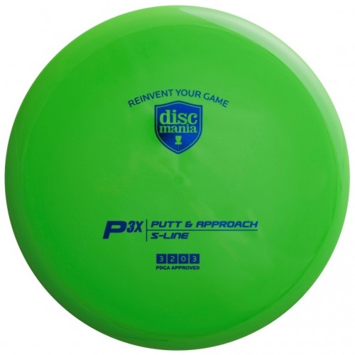 Discgolf DISCMANIA Putter S-LINE P3X lime 3/2/0/3 image 2
