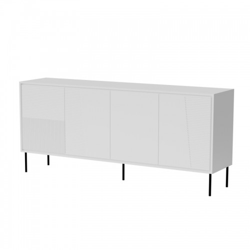 Halmar ABI chest of drawers mat white/ mat white image 2