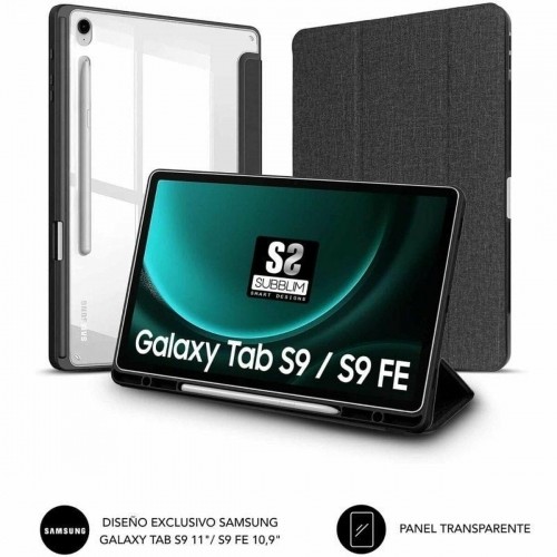 Tablet cover Subblim Samsung S9/ S9 FE Black image 2