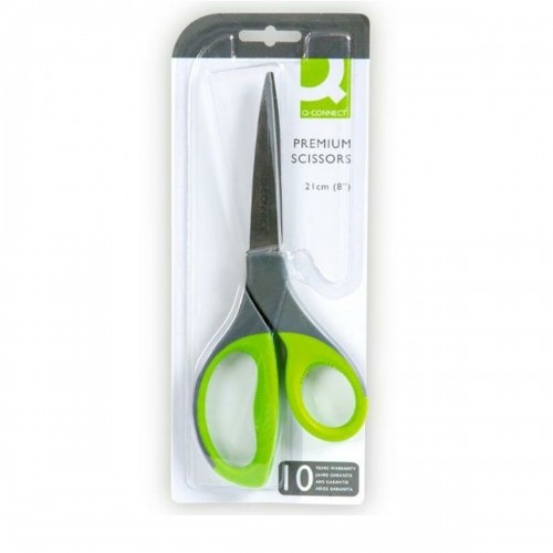 Scissors Q-Connect KF03987 Green Wood Metal Stainless steel image 2