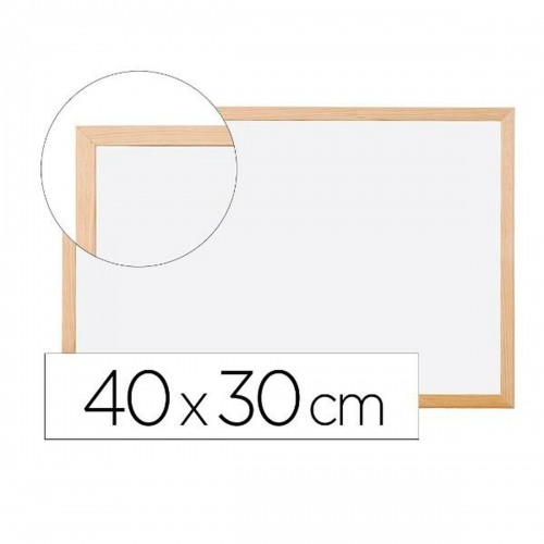 Magnētiskais dēlis Q-Connect KF03569 Balts Koks Plastmasa 40 x 30 cm image 2