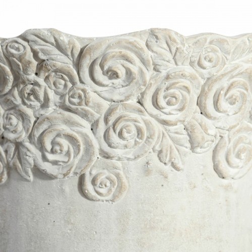 Vase White Cement 28 x 28 x 39 cm image 2
