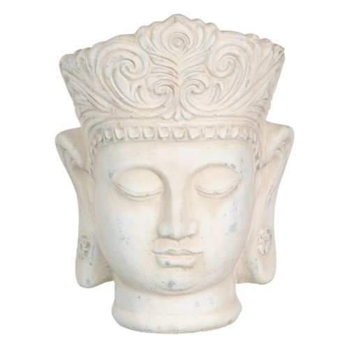 Planter Cream Terracotta Buddha Oriental 18,4 x 18,4 x 25,6 cm image 2