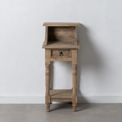 Nightstand Natural Wood 35 x 40 x 80 cm image 2