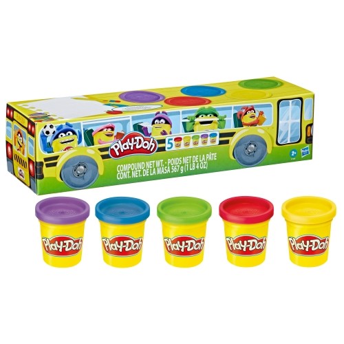 PLAY-DOH Compound Back to school 5 pack image 2