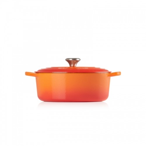 Le Creuset Signature Roaster oval 31cm oven red (21178310902430) image 2