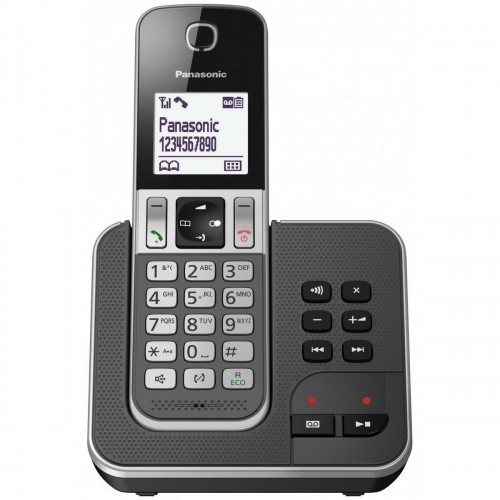 Fiksētais Telefons Panasonic Balts Melns Pelēks (Atjaunots A) image 2