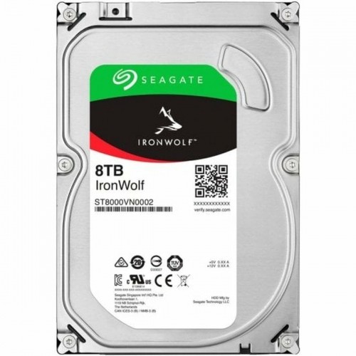 Cietais Disks Seagate IronWolf  3,5" 8 TB image 2