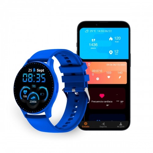 Smartwatch KSIX Core 1,43" Blue image 2