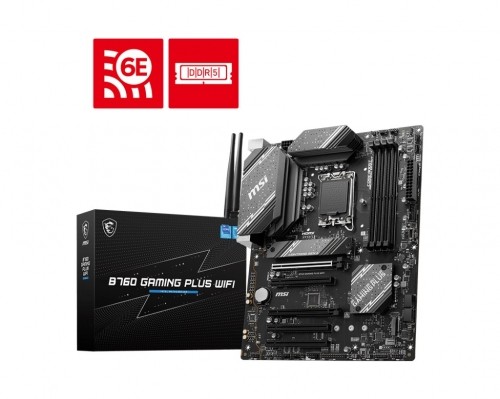 MSI B760 GAMING PLUS WIFI motherboard Intel B760 LGA 1700 ATX image 2