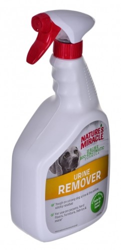 NATURE'S MIRACLE Urine Remover Dog - Spray for cleaning and removing dirt  - 946 ml image 2