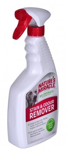 NATURE'S MIRACLE Stain&Odour Remover Dog - Spray for cleaning and removing dirt  - 709 ml image 2