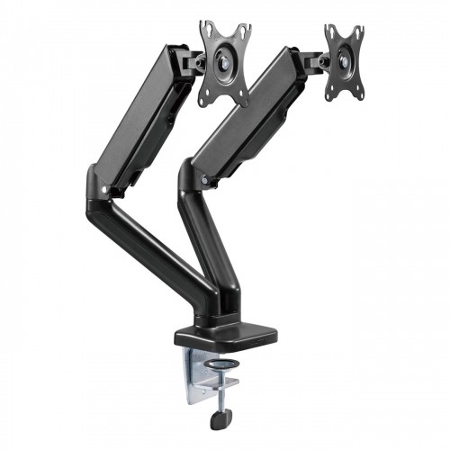 Silver Monkey UM-800 holder for two monitors on a gas spring - black image 2