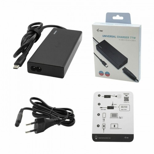 Laptop Charger i-Tec CHARGER-C77W 1,5 m image 2