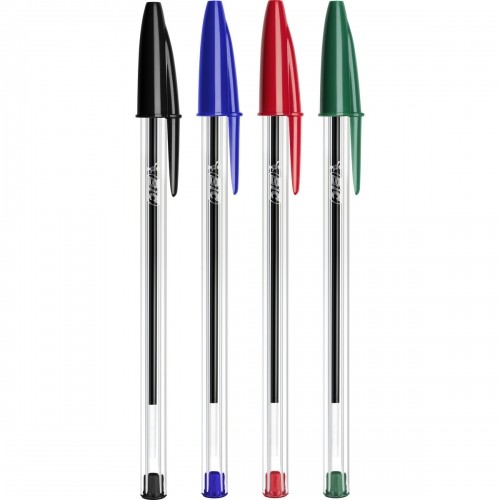 Liquid ink pen Bic 929081 1 mm Blue Multicolour (20 Units) image 2