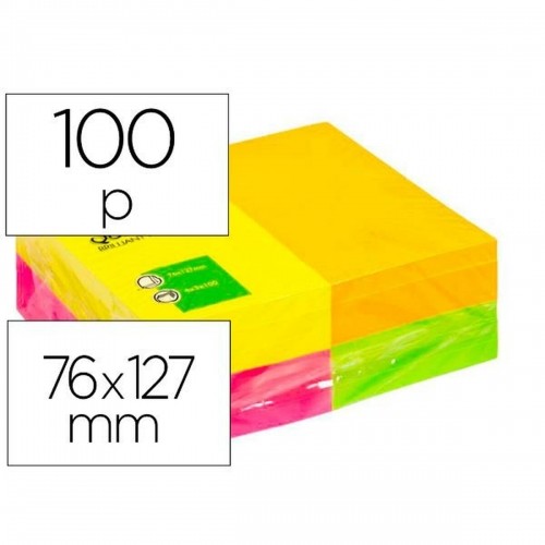 Стикеры для записей Q-Connect KF01350 76 x 127 mm Разноцветный image 2