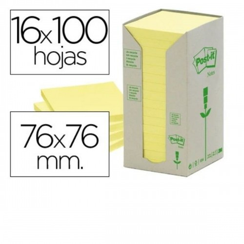Sticky Notes Post-it FT510110347 Yellow 76 x 76 mm image 2
