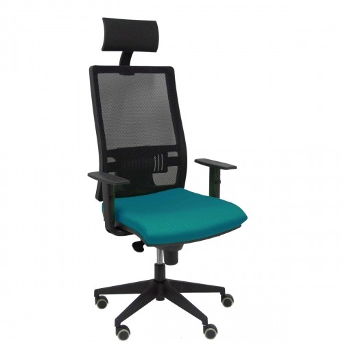 Biroja krēsls P&C B10CRPC Zaļš/Zils image 2