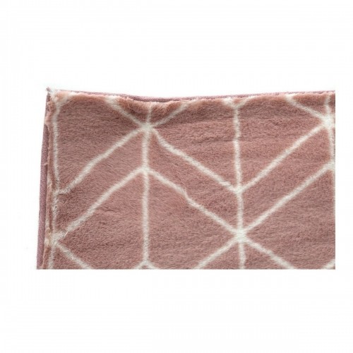Carpet DKD Home Decor Pink Polyester (60 x 2.4 x 1 cm) image 2