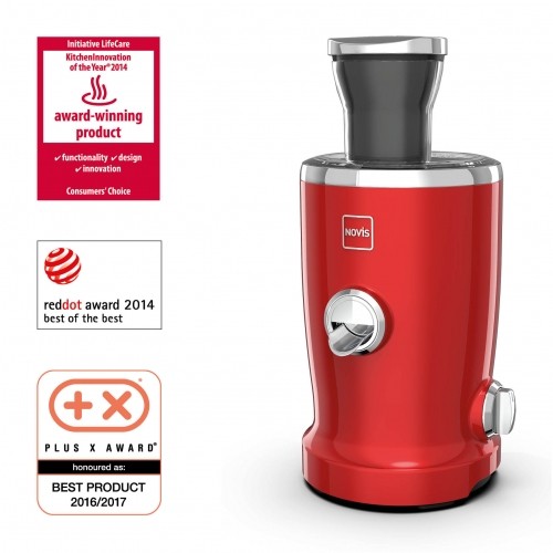 NOVIS Vita Juicer SX-3 VDE, raudona image 2