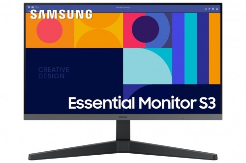 Samsung Essential Monitor S3 S33GC LED display 61 cm (24") 1920 x 1080 pixels Full HD Black image 2