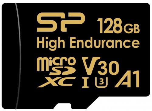 Silicon Power memory card microSDXC 128GB High Endurance + adapter image 2