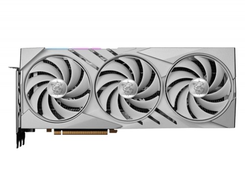 Graphics Card|MSI|NVIDIA GeForce RTX 4080 SUPER|16 GB|GDDR6X|256 bit|PCIE 4.0 16x|2xHDMI|2xDisplayPort|4080SUPGAMXSLIMWH16G image 2