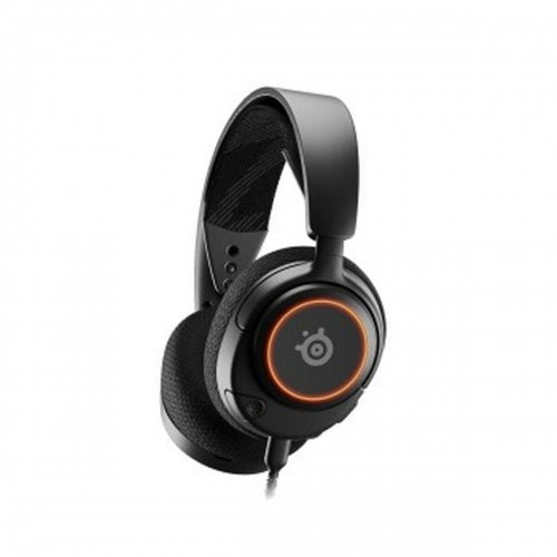 Headphones with Microphone SteelSeries Arctis Nova 3 Black image 2